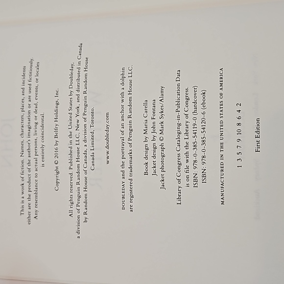 John Grisham The Whistler DOUBLEDAY Best Mystery, Thriller & Suspense 384 pages - Picture 13 of 17